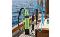 Quick-Release Paddle Board Leash with Waist Belt Long-Lasting Paddle Board Leash Lightweight Comfortable for Surfers
