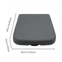 Armrest Box Lid Surface Center Console Lid Cover Soft Leather Feel Console Armrest Replacement Cover