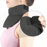 Adjustable Strap Ice Hockey Neck Guard Mesh Material Hockey Neck Protector Curved Front Panel Sports Protection Gear Hook-and-Loop