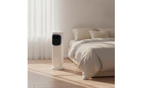 Floor-Standing Evaporative Air Cooler with Distant Control Space-Saving Vertical Air Cooler Wide-Angle Mist Fan Smart for Bedroom