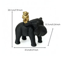 Tabletop Figurine Resin Desk Ornament Freestanding for Bookshelf, Living Room