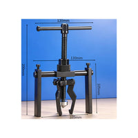 Hardened Steel 3-Jaw Internal Bearing Puller Heavy Duty Inner Bearing Puller Strong Grip Industrial Tool Heat Treated for Professionals
