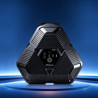 Solar-Powered Vehicle Fan Compact Car Exhaust Fan Slim for Drivers