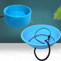 Constant Temperature Thermostatic Pet Water Basin Chew-Resistant Cord Heated Pet Bowl Gentle on Stomach Electric Anti-Freeze Water Dish for Livestock Farmers, Winter, Kennel, Outdoor, Barn