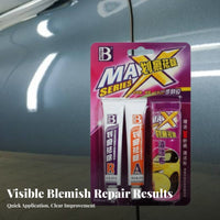 Car Scratch Remover Kit Removes Small Scratches Auto Body Scratch Gloss Enhancer Renews Gloss & Shine Vehicle Paint Repair Set for Drivers, Garage
