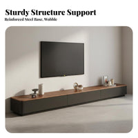 TV Stand and Coffee Table Set Light Elegant Design Coffee Table and TV Stand Set Vintage Design Modern Media Console