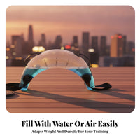 Leak-Resistant Water-Filled Weight Bag Carrying Straps Water-Fillable Inflatable Training Bag