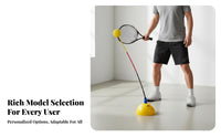 Long-Lasting Solo Tennis Practice Aid Improves Skills Self-Practice Tennis Device Easy to Use for Professionals, Beginners, Backyard, Garden