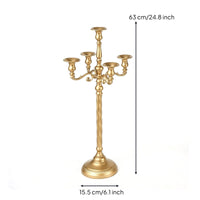 Candlestick Holder Ornate Candelabra Vintage Candelabra Candle Holder for Banquets