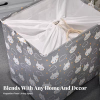 creaturethe contentsed Nursery Basket Large Capacity Household Storage Water-Resistant