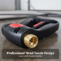 Safety Trigger Lock High Pressure Spray Heavy Duty Car Wash Water Long-Lasting Materials for DIY Enthusiasts, Siding Washing