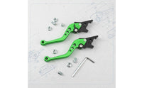 2 Pieces Brake Handle Lightweight CNC Aluminum Motorcycle Levers Rust Resistant Vehicle Replacement for DIY Modifiers