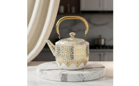Stovetop Tea Kettle Decorative Kettle with Strainer Ergonomic Teapot with Infuser for Kitchen