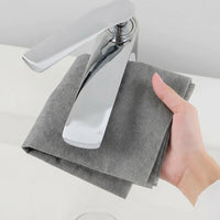Nylon Microfibre Cloth for Cleaning Supplies, High Absorbency Reusable Material, Glass and Car Reinforced Cleaning Tool