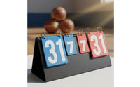 Portable Flip Scoreboard Versatile-Gameflip Scoreboard Easy to Read Table Tennis Score Board for Referees, Coaches, Tournament