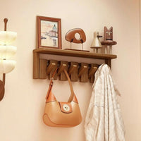 Keyboard Key Flip Hook Rail Space-Saving Flip-down Hook Rack Modern design