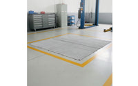Heat Resistant Leather Hot-Work Blanket Fire Retardant Hot-Work Blanket Thick Safety Mat Reinforced for Workshop