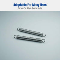 Stainless Steel Extension Spring, 304 Hooked Tension Spring, for Bike, Saw, Display Stand, Oven, Door