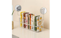 Phone Case Organizer Clear Phone Case Holder Divider Tray Transparent Multi-Slot for Collectors, Desk, Drawer