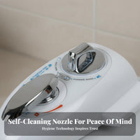 Non-Electric Bidet Attachment Easy Installation Non-Electric Bidet Simple Washroom Fixture for Seniors, People with Mobility Issues, Home