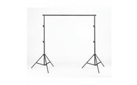 Adjustable Backdrop Stand with Crossbar | Portable, Photography Stand with Crossbar, for Home Studio