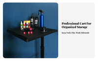 Mobile Design skin art Workstation Cart Multi-Functional Storage Wheeled Instrument Tray Sturdy Construction Salon Equipment 360° pivot casters for Permanent Makeup Artists, Beauticians, Estheticians