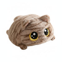 Stuffed Cat Small Cat Plushie Soft Chubby for Children, Desk, Bedside Table
