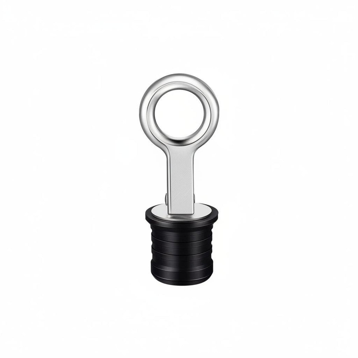 Rubber Bilge Plug Leakproof Seal Snap Handle Drain Plug Marine Hardware for Kayak, Yacht