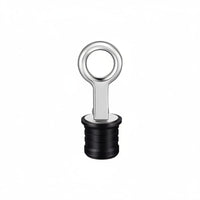 Rubber Bilge Plug Leakproof Seal Snap Handle Drain Plug Marine Hardware for Kayak, Yacht
