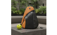 600D Oxford Material Pickleball Shoulder Bag Adjustable Strap Pickleball Bag Color-Blocked