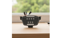 Electric Scooter Dashboard 48V-60V Scooter Instrument Panel Trapezoidal Dashboard with Transparent Shell Wired for DIY Mechanics