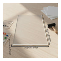Non-Yellowing Gel Printing Plate Long-Lasting Jelly Printing Plate Reusable Stamping Block Easy to Clean for Artists, Crafters, Beginners, DIY Projects, Home Studio