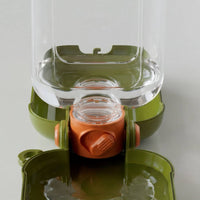 Doublefunction Portable Pet Water Bottle Lightweight Dog Water Bottle Bowl Leak Proof for Walking