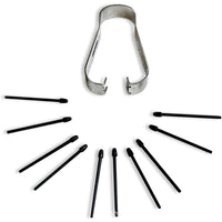 Replacement Nibs for Kindle Scribe Premium Pen (Black, 20 Nibs + 1 Clip)