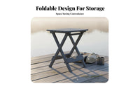 Foldable Design Collapsible Cross-Frame Stool Multi-Purpose Portable Seating Compact Outdoor Furniture Lightweight for Travelers, Families, Fishing, Home Entryway, Camping, Picnics