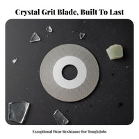 Diamond Cutting Wheel High Hardness Small Diamond Saw Disc Resilient Rotary Tool Cutting for Jewelers, Hobbyist S, Jewelry Making, Crafting, Grinding
