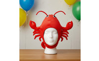 Photo Prop Crustacean Hat PP Cotton Filled Soft Crab Headgear Soft Feel Novelty Headwear Adorable for Performance