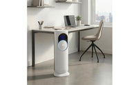 Touch Buttons Mesh Grille Fan Cylindrical Body Freestanding Air Cooler Fan