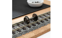 Universal Replacement HO Scale Metal Wheels Effortless Rolling 1:87 Metal Wheel Realistic Details 1:87 Scale Train Wheels
