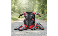 Ventilated Riding Protective Gear Vest with Guards Adjustable Motorcycle Safety Vest Padded Riding Protective Gear Lightweight for Skating