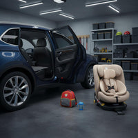 Convertible Car Seat Heated and Ventilated Versatile Car Seat Steel Frame for Infants, Young Children