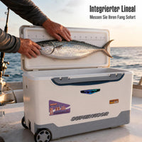 Hengguan 68L Large Capacity Fishing Cooler Box for Sea Fishing and Boat Fishing