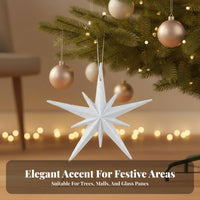 dimensional radiant burst ornament Festive dimensional Spiky celestial burst Easy to Assemble for Shopping Mall