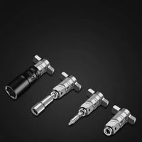 Universal Fit Square to Hex Adapter Heavy Duty Electric Wrench Adapter Secure Grip Socket Converter Rust Resistant for Garage
