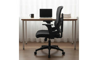 Support Ergonomic Office Chair Rocking Function Mesh Back Computer Chair Heavy Duty for Students