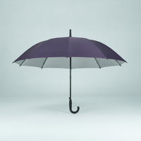 Waterproof Stick Umbrella with Hook Handle Double-Person 10-Rib Umbrella Windproof Reinforced for Commuters, Rainy Days, Travel