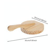 Wooden Dumpling Wrapper Press Wooden Dumpling Skin Press Finish Manual Pastry Presser Tool for Beginners