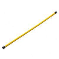 Straight Golf Training Stick with Capped Ends Portable Golf Alignment Rod Sturdy Sports Equipment Rigid for Driving Range
