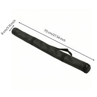 Pool Cue Case Cylindrical Cue Stick Case Baseball Racket Bag Zippered Racket Sleeve Long-Lasting for Students, Billiards Club