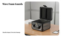 PSA BGS Card Storage Box Large Capacity Graded Card Storage Box Portable with Handle Graded Card Case for Tournaments